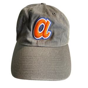 47 Brand Florida Gators Atlanta Braves Collab Cap, Charcoal, NCAA MLB